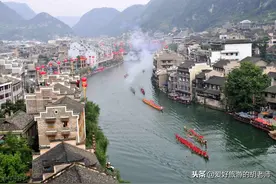 凤凰古城玩腻了，就去200公里外镇远古镇，景色很美费用也便宜图片