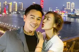 陈浩民上海办派对庆51岁生日，邀蔡少芬全家出席，蒋丽莎送热吻图片