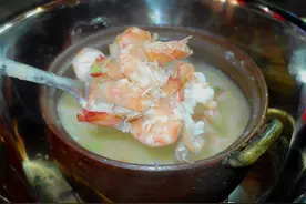 潮州砂锅粥的制作方法，味道香浓，美味地道，汤汁黏稠，回味无穷图片