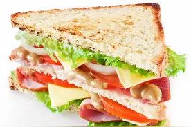 早餐食篇二：自制三明治，营养均衡，简单方便，健康又美味图片