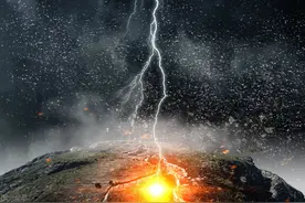 地震前后的天地之间的气场变化以及对人体的影响图片