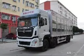 国六运猪车 畜禽运输车 鸡苗保温车 持久恒温 自动喂食喷水图片