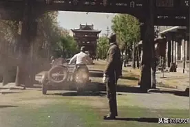 山西大同旧影：1938年的大同主街道行人寥寥，异常冷清图片