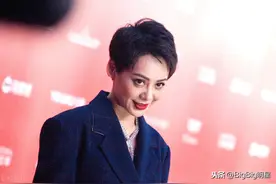 宁静走红毯，高跟鞋大长腿 貌美如花图片