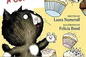 有声英文绘本故事《If You Give A Cat A Cupcake》图片