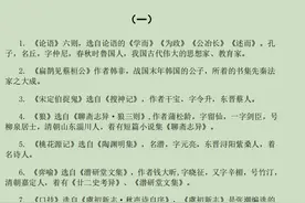 中考语文：必考知识点文学常识集锦，搞定这些初中三年不再愁图片