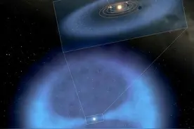 太阳系是扁平的，为什么航天器不向上或者向下发射飞出太阳系？图片