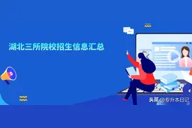 2020年湖北专升本三所院校最新招生信息汇总图片