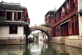 苏州古城，诗一样的美，一副雕琢了几千年的“水中古画”图片