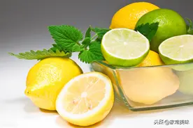 买柠檬时，青柠檬和黄柠檬有啥区别？果农：区别很大，弄明白再买图片