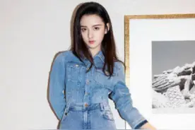 酷妹宋祖儿清爽休闲牛仔连体衣，港风味十足，网友：有点像王祖贤图片