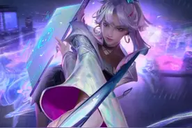 王者荣耀婉儿KPL限定曝光,时尚酷姐手持高科技,颜值身材堪比女团图片