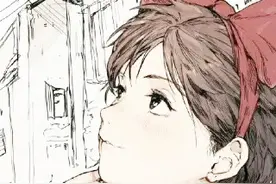 女生卡通头像/素描风图片