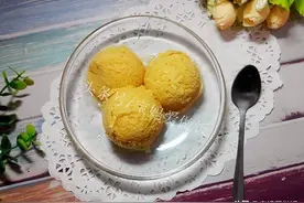 自制芒果冰淇淋：做法简单又方便，不用淡奶油，好吃更健康图片