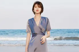 22套“短发小妖精”职业装连衣裙，尽显干练气质图片