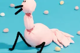 小小手工课：袜子制作漂亮可爱的布偶小鸟图片