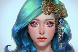 菲律宾画家serafleur美少女系列插画作品珍藏1图片