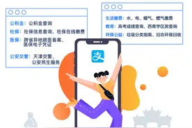 津心办、支付宝市民中心实现融合，天津人100多项服务支付宝办图片