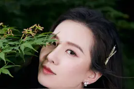 刘诗诗春日写真释出，身穿洁白蕾丝裙，体态优雅如天鹅图片