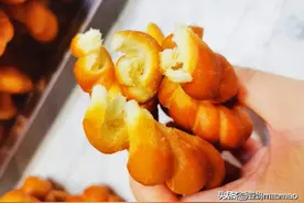 商用奶香甜麻花做法，酥脆喧软，比面包还好吃，开店就能挣钱图片