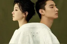 于小彤和陈小纭最新大片曝光，穿情侣装太甜蜜，时尚感也是十足图片