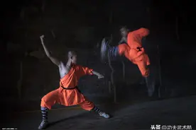 少林里合外横炮，来自秘抄手本，为历代少林武僧打擂经验之积累图片