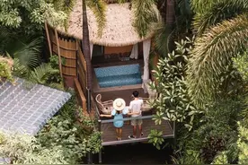 广州开车2小时到河源体验藏在树林里的宝藏民宿，像是住进巴厘岛图片