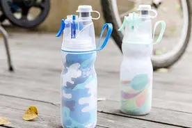 户外运动，创意可保冷“喷雾水壶”，降温补水感受清凉图片