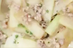 冬瓜肉末，好吃不上火的冬瓜是夏季必备的菜品，怎么做才好吃呢？图片