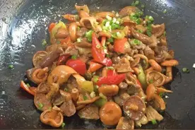 妈妈叫你回家取枞菌##家乡特产#山珍美味#野生枞菌图片