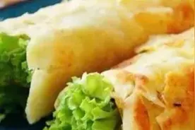做鸡蛋灌饼有技巧没难度，不破皮不露馅鼓大泡，简单好学图片