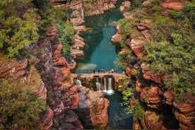 比黄山还令人惊艳的风景一河南焦作云台山图片