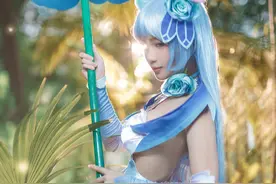 绝美cos！公孙离花间舞cos，这位小姐姐有点梦幻！图片