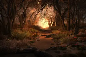 故事：妻子怀孕后越来越瘦，陌生老太上门“快去荒坟放把火”图片