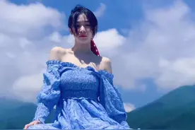 115斤金靖衣品开挂，成微胖女生穿搭典范！图片