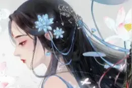 仙气十足的古风插画图片