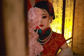 三组国人COSER扮演的手游《第五人格》角色红蝶十三娘！十分传神图片