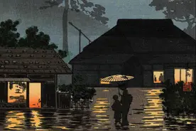 绘画美图：版画画家，土屋光逸作品图片