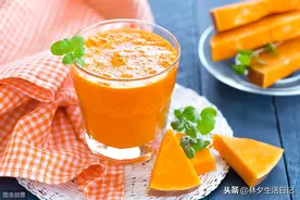 南瓜汁，南瓜汁图片