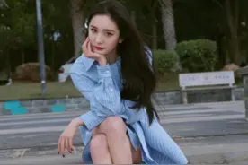 休闲风格也很美？杨幂穿洞洞鞋美出新高度，假日出行也是妥妥的图片