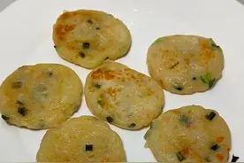 多给小孩吃这种菜，简单做成小饼，又香又好吃，小孩常吃脾胃好图片