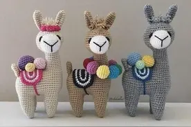 「针织作品」可爱的小玩偶图片