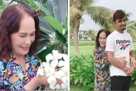 65岁老太太嫁给24岁外国小伙，结婚没多久就因身体原因住院图片