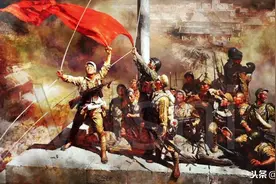 35军解放南京，并非全是吴化文旧部，老八路在总统府升起红旗图片