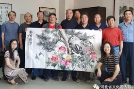 携手开启新征程——河北省文化名人联谊会在中苑商务举办笔会联谊图片