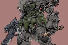 重型高达机甲概念设计，大家最期待哪款设计模型化？图片