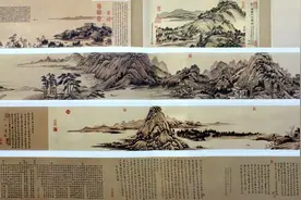 “十全老人”乾隆闹了“大乌龙”，收藏的《富春山居图》竟是赝品图片