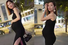 前TVB夫妻档转行做网红，月收入达20万，妻子现身怀六甲在家待产图片