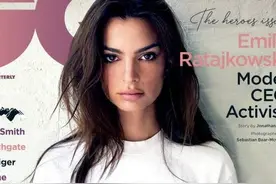 女神Emily Ratajkowski《GQ》杂志写真图片