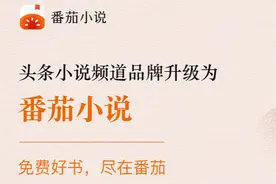 今日头条小说频道品牌升级为番茄小说，网文名著通通免费读！图片